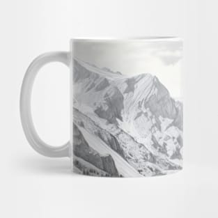 Ram Animal Discovery Wild Nature Ink Sketch Style Mug